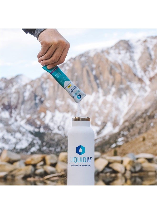 Liquid I.V. مضخم الترطيب - توت أكاي - عبوات مسحوق الترطيب | مسحوق مشروب الإلكتروليت | أعواد سهلة الفتح بحجم حصة واحدة | غير معدلة وراثيًا | 3 عبوات (48 حصة) - Image 3