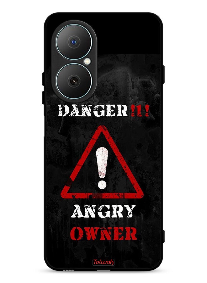 Tolwak Huawei Nova Y73 Protective Case Cover Angry Owner