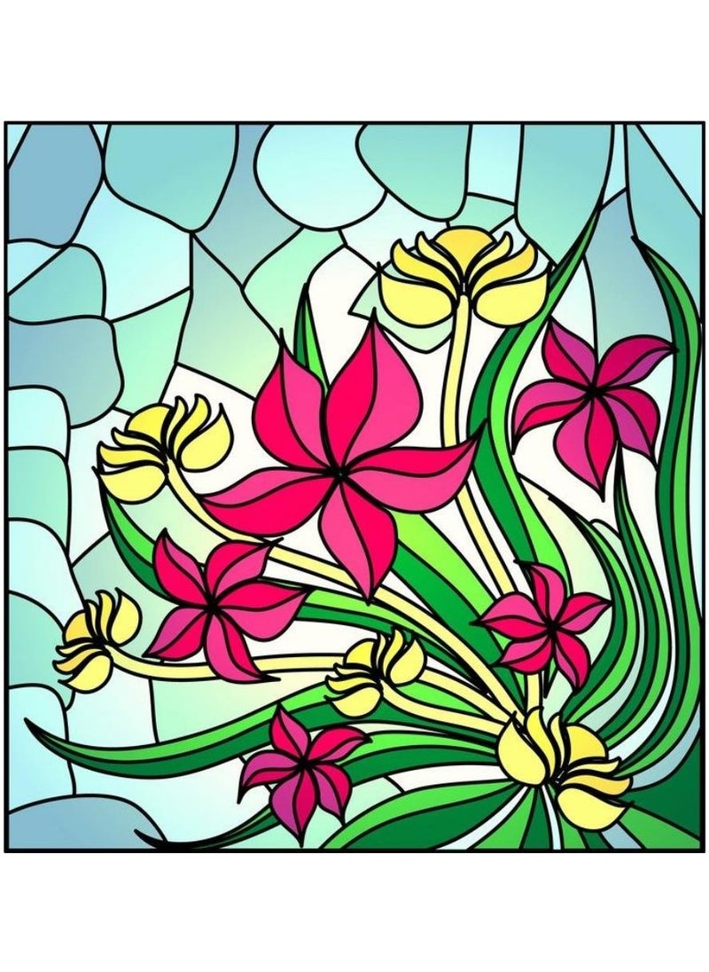 Nova Color - Water Based Glass Stained Glass Paint 25 ml Black - Image 1