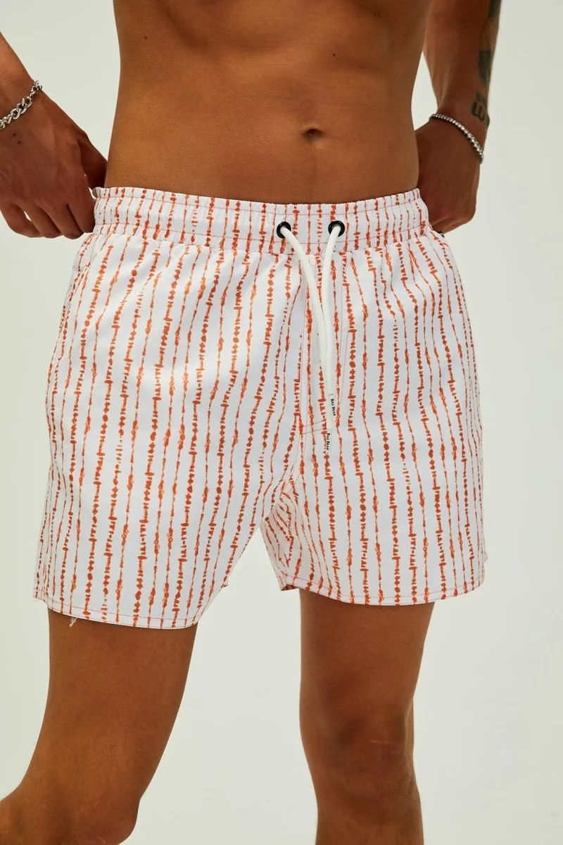 Bad Bear Men's Flick Pool Shorts-ORANGE-22.01.09.005 Xl - Orange