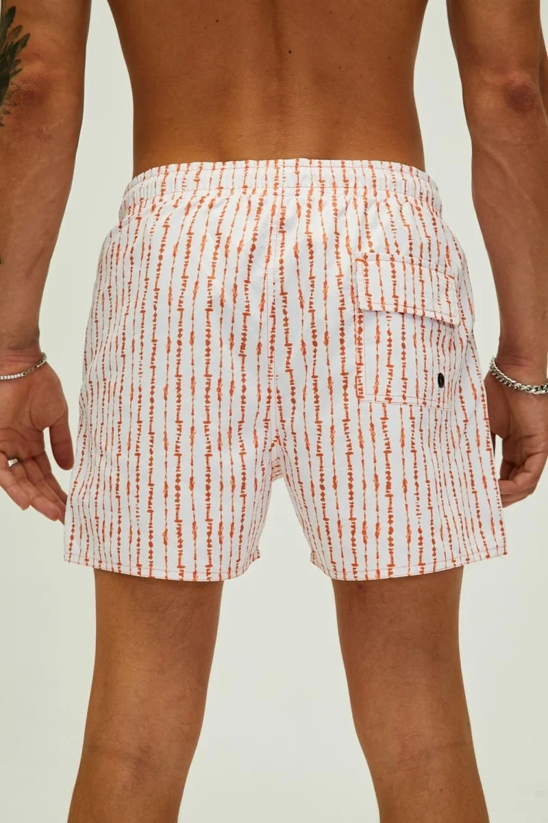 Bad Bear Men's Flick Pool Shorts-ORANGE-22.01.09.005 Xl - Orange