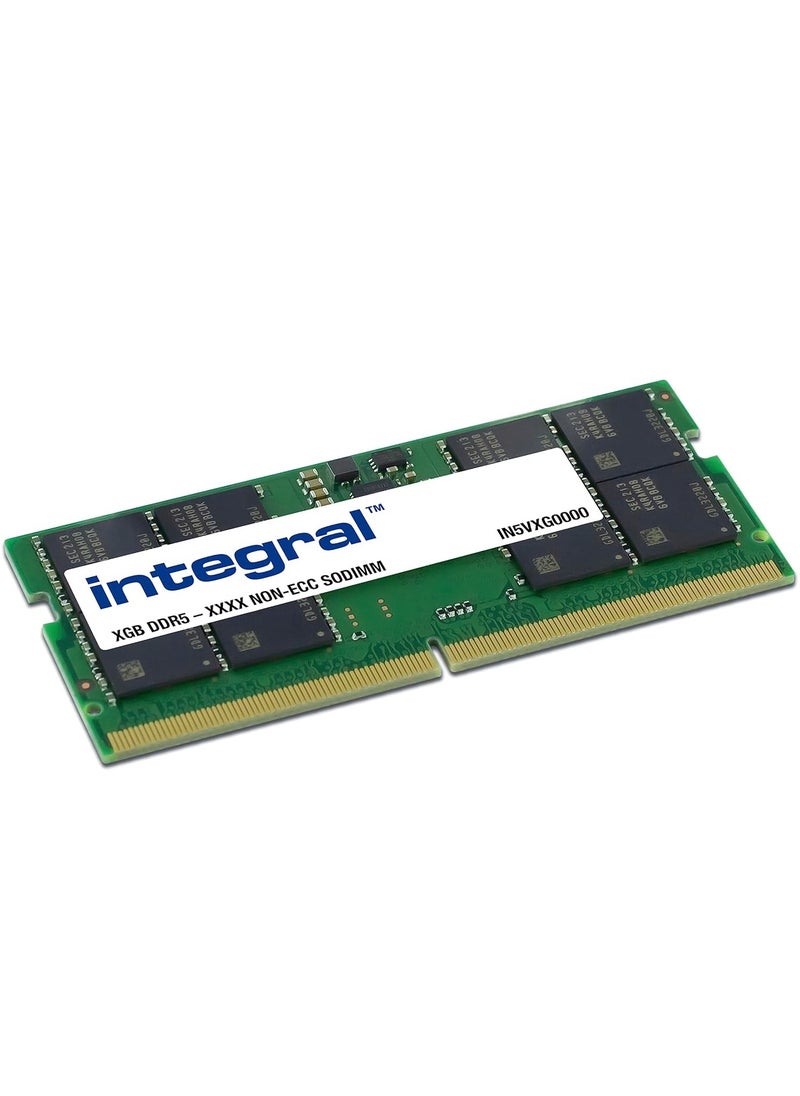 ماركة غير محددة برنامج  8GB DDR5 SO-DIMM RAM 5600MHz PC5-44800 CL46 لاب توب/نوت بوك/ماك بوك/وحدة ذاكرة ان يو سي  - Image 1