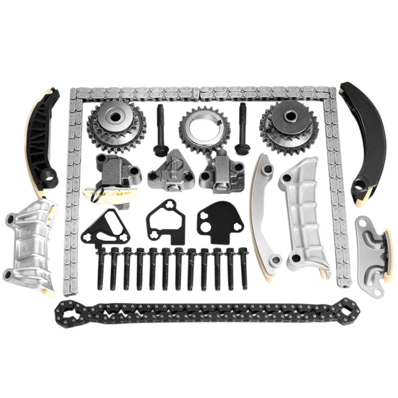 OCPTY Timing Chain Kit fits for 90753S Buick LaCrosse Rendezvous Cadillac CTS SRX STS Saab 28L 36L 20052006