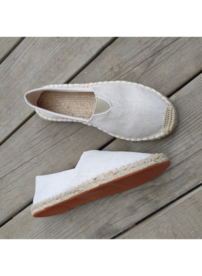 Retro Stylish Breathable Canvas Shoes - Men's Summer Fisherman Sandals