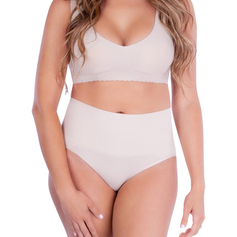 Belly Bandit Basics C-Section Recovery Brief â€“ High-Waisted Compression Underwear for Postpartum & Surgical Healing â€“ Soft, Breathable, and Supportive Maternity Shapewear - Medium, Nude