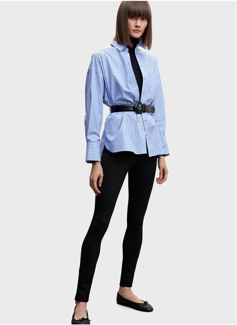 MANGO - High Waist Leggings - Image 1