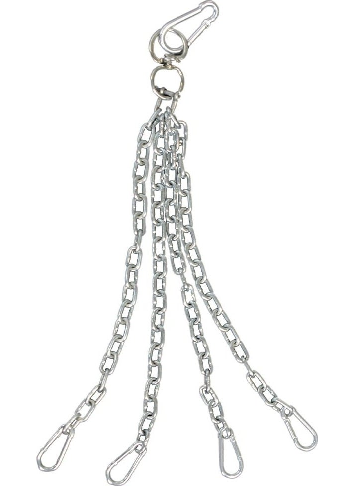 crazy Boxing Punching Bag Chain Set and Ceiling Hanging Apparatus + Steel Dowel  - Image 1