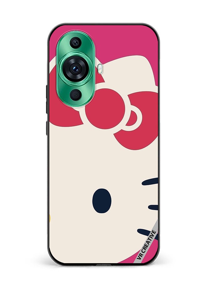 VR CREATIVE Protective Case Cover For Huawei nova 11 Pro Kitty Design Multicolour - Image 1