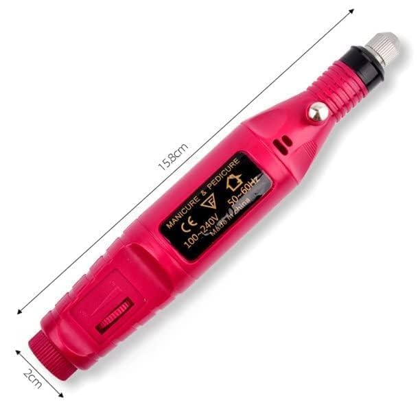 QALAM KAARI Mini Electric Grinder Drill Tool Nail Gel Polish Removing Drill Manicure Machine Grinding Rotary Tool Kit For Milling Trimming Polishing Engraving Machine Resin Art Hand Tools - Image 5