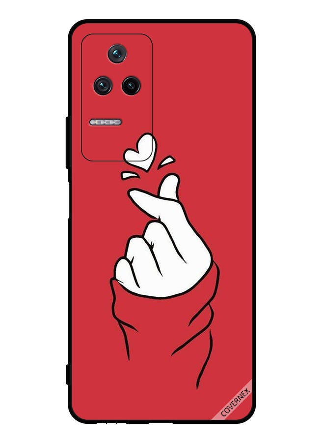 Covernex Protective Case Cover For Xiaomi Poco F4 5G Snap Love Hand - Image 1