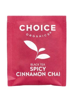 Choice Organic Teas Choice Organic Teas, Black Tea, Spicy Cinnamon Chai, 16 Tea Bags, 1.12 oz (32 g)  - Image 3