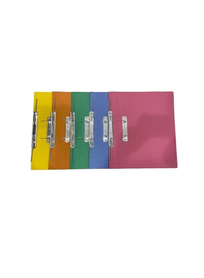 A4 Spring File Multicolor Pack of 5 - Image 1