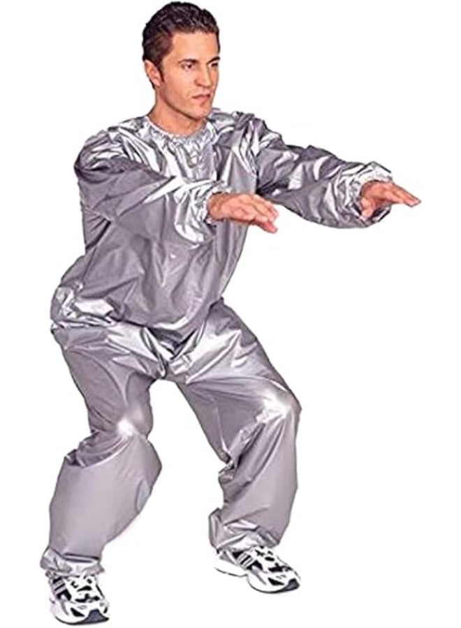 Thermal Sauna Suit, Lightweight Full Body Heat Retention Suit for Fitness, Walking, Home Workouts and Everyday Exercise