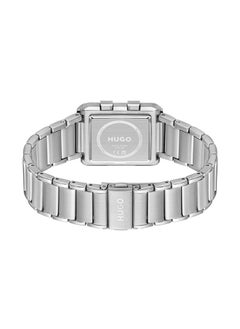 HUGO BOSS Men's Analog Rectangle Shape Stainless Steel Wrist Watch 1530356 - 30 Mm  - Image 3
