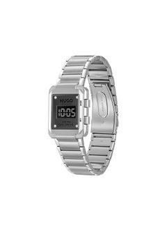 HUGO BOSS Men's Analog Rectangle Shape Stainless Steel Wrist Watch 1530356 - 30 Mm  - Image 2