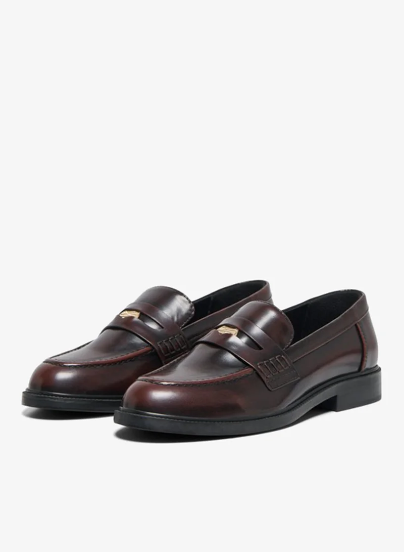 Only  Lux Button Loafers for Women | Best Price UAE