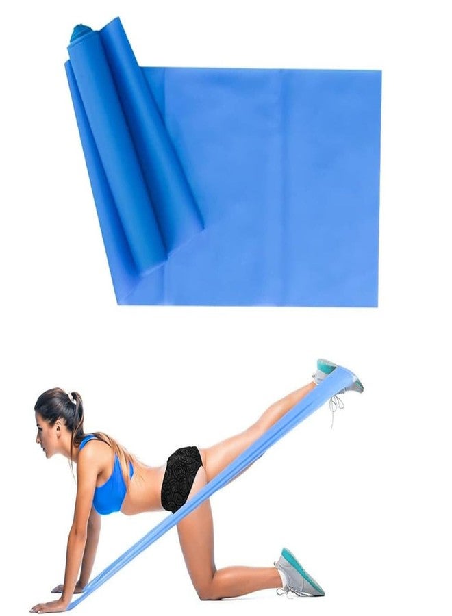 UROCK Resistance Loop Bands | Elastic Exercise Band Set | Best Resistant Workout Loops for Booty, Glute, Leg & Thigh Exercising (Blue-Medium) - Image 1