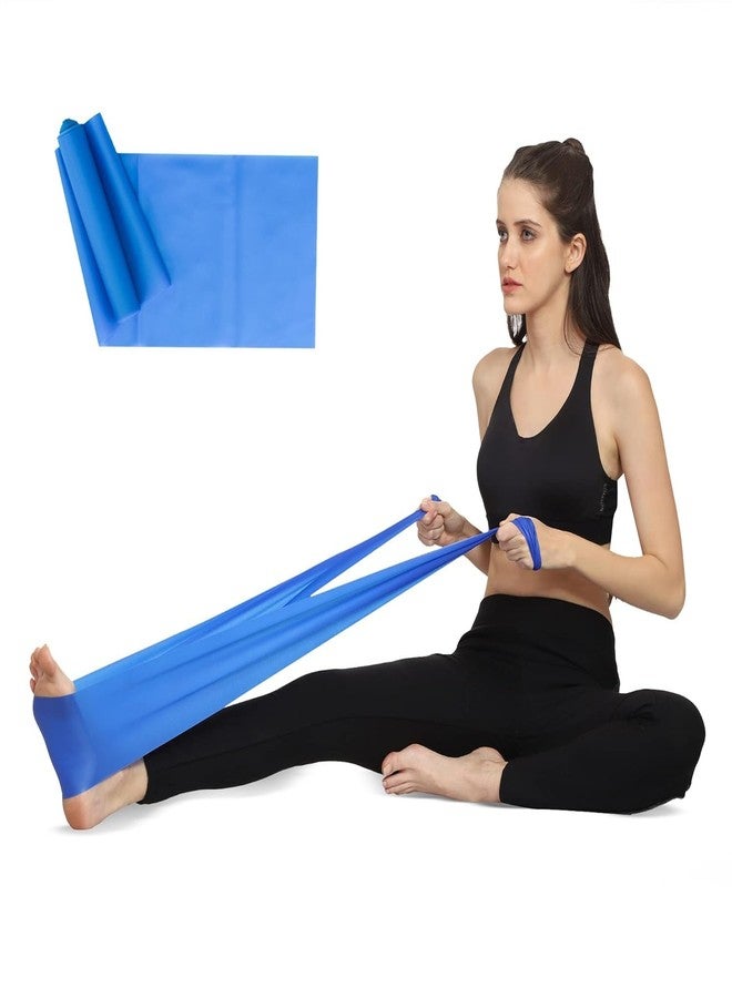 UROCK Resistance Loop Bands | Elastic Exercise Band Set | Best Resistant Workout Loops for Booty, Glute, Leg & Thigh Exercising (Blue-Medium) - Image 4