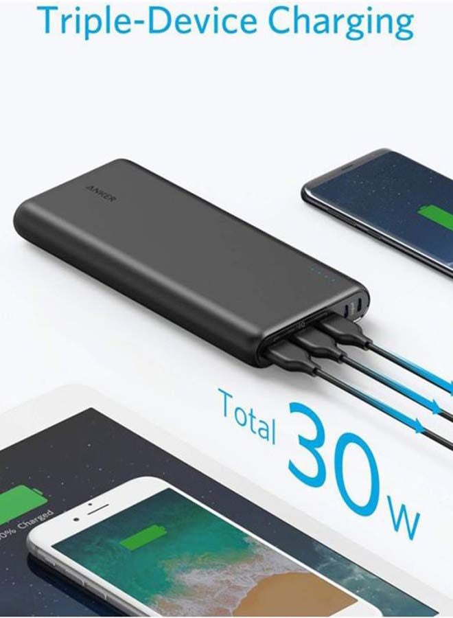 Anker Power Bank, PowerCore 26800mAh Portable Charger with Dual Input Port and Double-Speed Recharging, 3 USB Ports External Battery for iPhone 16/15/14/13 Series, iPad, Galaxy, Android and More - Image 4