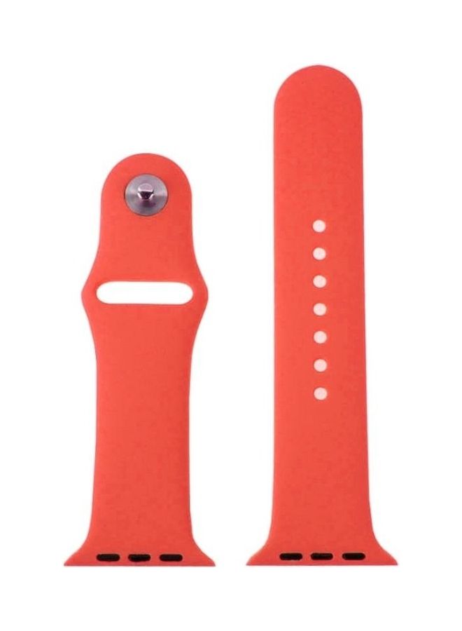 Replacement Strap For Apple Watch 38mm Pink - Image 2