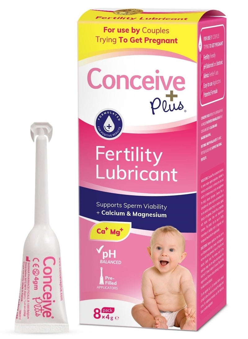 كونسيف_بلس مُزلق مهبلي كونسيف بلس للأزواج الذين يحاولون الحمل، 8 وحدات - Image 1