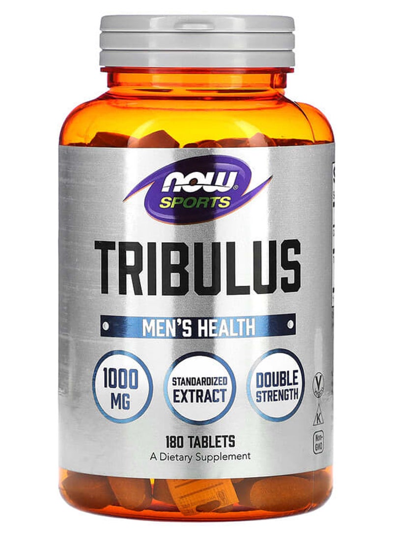 Now Foods Tribulus 1000mg - 180 Tablets - Image 1