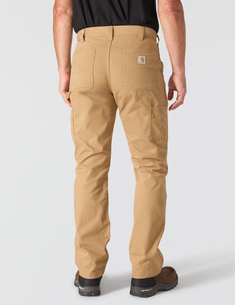 Carhartt Men's Washed Twill Dungaree Pants - Relaxed Fit in Dark Khaki - Image 2