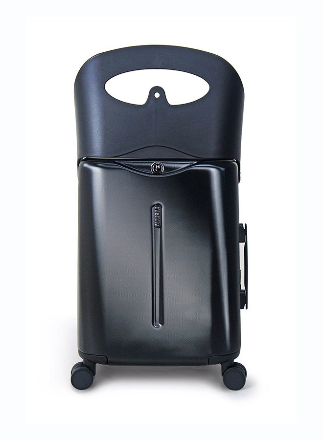 MiaMily Carry-On Luggage  - Midnight Black, 18 inch - Image 1