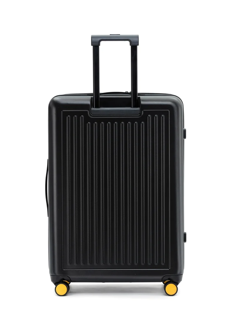 Mokobara The Transit Luggage Set - Polycarbonate Material | Crypto 2.0, Black
