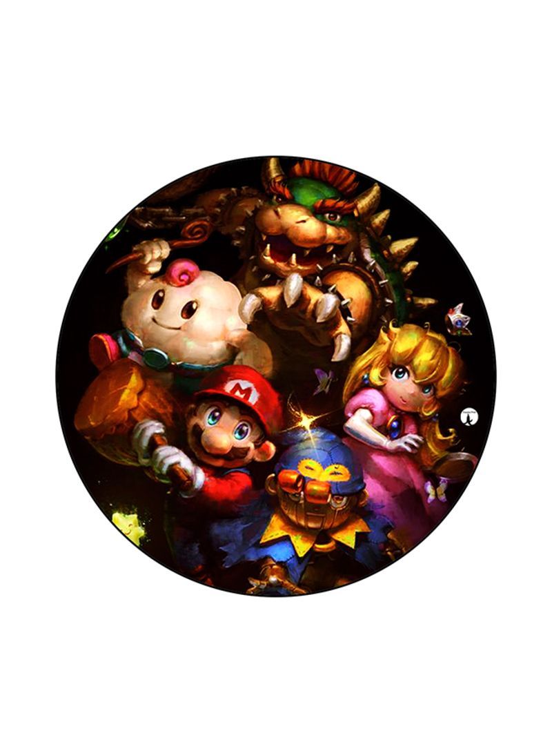 RKN Printed Round Mouse Pad Multicolour