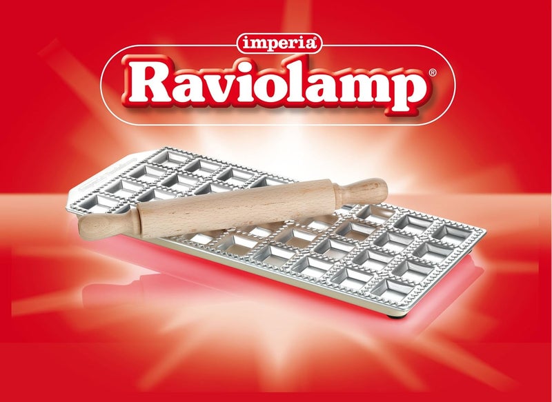 imperia Imperia Raviolamp Classici 36 Square Ravioli Silver Mould  - Image 2