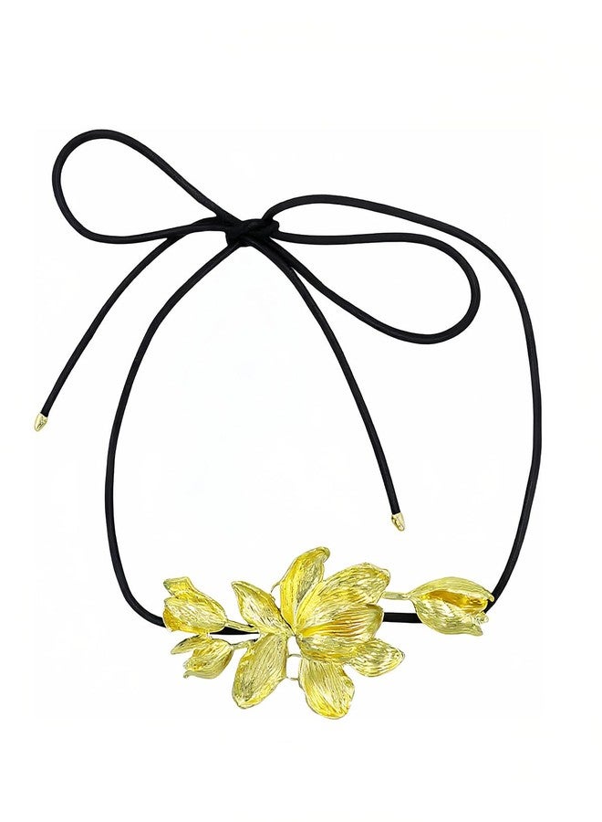 Suillty Rerto Tulip Flower Waist Belt for Women Elegant Leather Rope Waistband Body Chain for Dresses Skirts Jeans - Image 4