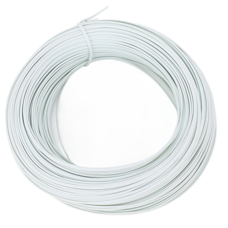 ELECALL Galvanized Iron Tie Wire 100m Flat Type 0.45 Rebar Reinforcement Cable - Erosion Resistant High Stretchability Steel Tying Wire for Indoor Outdoor Applications - Image 5