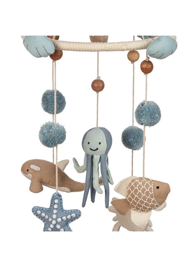 كرين بيبي لعبة Crane Baby Mobile لسرير الأطفال، موضوع الحياة البحرية، ديكور غرفة الأطفال للأولاد والبنات، 9 × 30 بوصة، ديكور غرفة الأطفال المحيط، ألعاب الحضانة المتنقلة، ديكور غرفة الأطفال في الغابة، أساسيات غرفة الأطفال، لعبة Baby Mobile لسرير الأطفال - Image 4