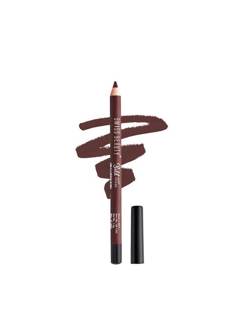 Bold Matt Lip Liner | Long-Lasting |Matte Finish | Non-Drying | Shade-12, 1.6Gm