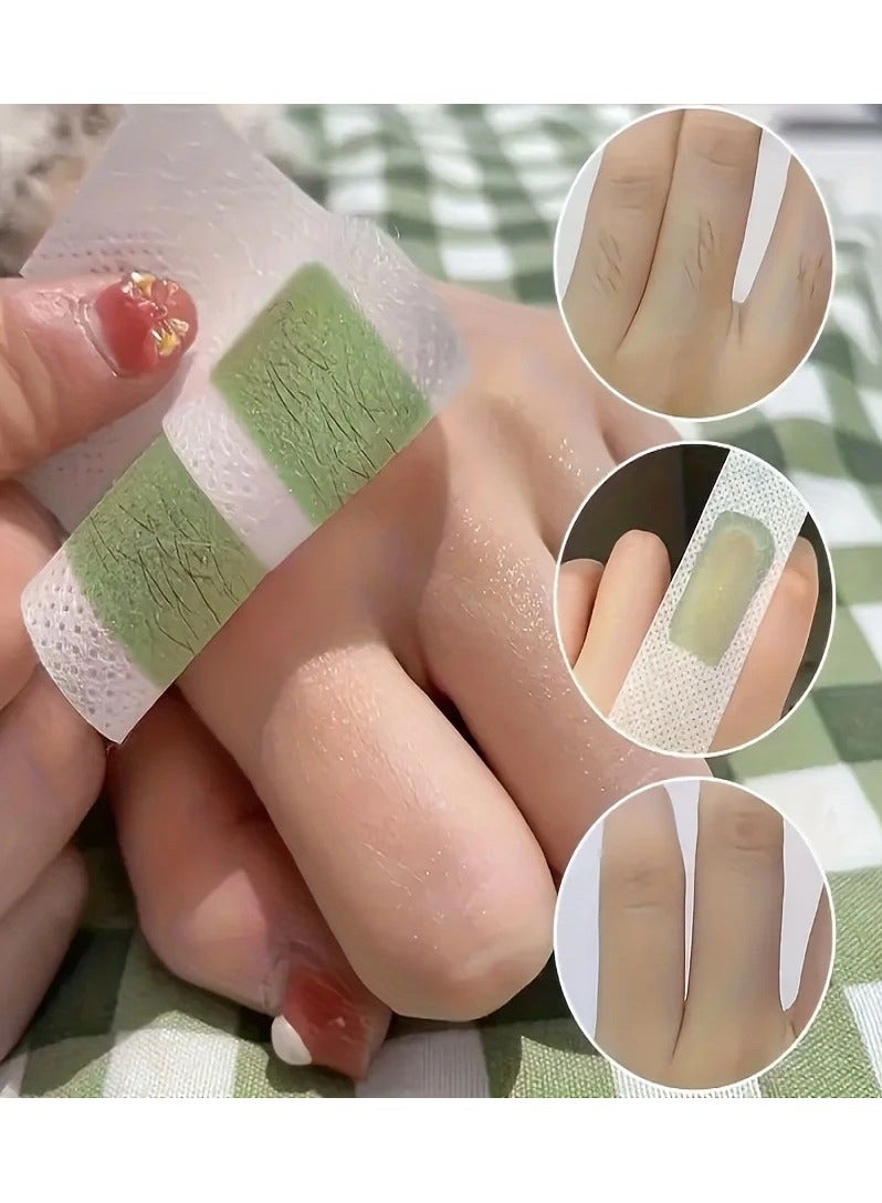 20 Facial Wax Strips – Designed for Precise, Gentle, and Easy Hair Removal – Ideal for Eyebrows, Upper Lip, Mustache, and Cheeks – 2-in-1 Design (Each Strip Can Be Split into Two) – Face Wax Strips for Painless Hair Removal - Image 3