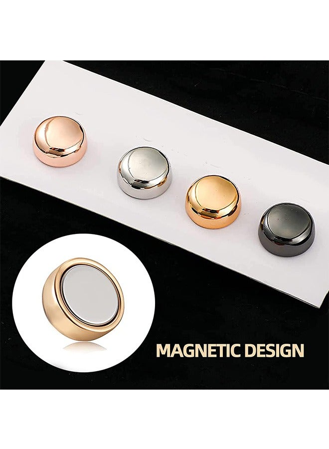 4-Piece Hijab Magnetic Pins, Premium Strong Magnetic Hijab Pins for Women, Multi-Use Colorful Scarf Small Magnetic Hijab Magnets - Image 3