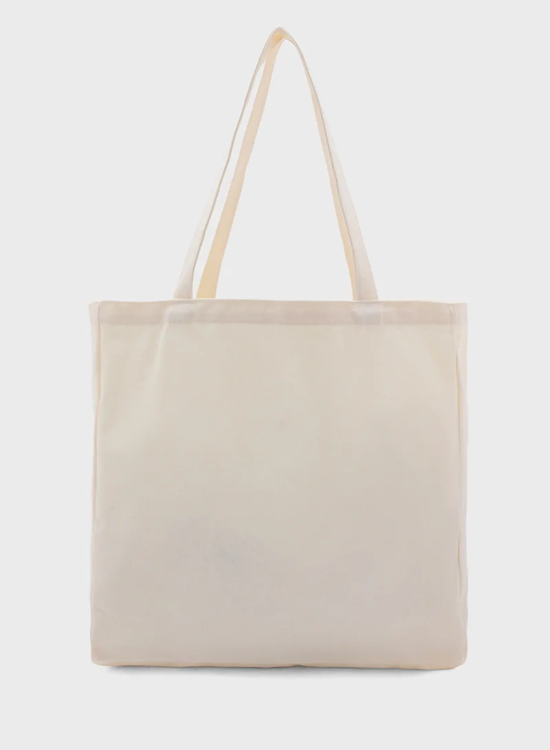 SP Characters Mickey Mouse Print Double Handle Shopper Bag