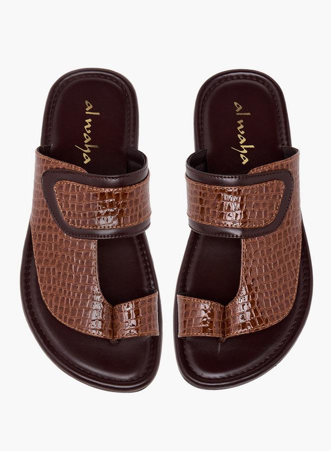 Al Waha Boys Toe Loop Arabic Sandals - Image 3