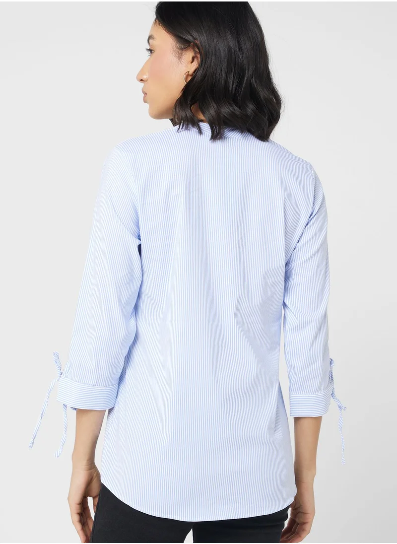 ديفاكتو Woman Fitted Long Sleeve Shirt