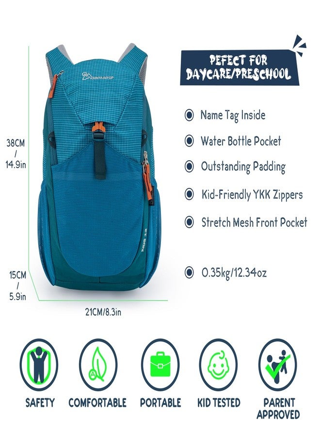 MOUNTAINTOP Kids Backpack 12L Toddler Hiking Backpack,Kindergarten Preschool Daypack for Boys Girls - Image 2