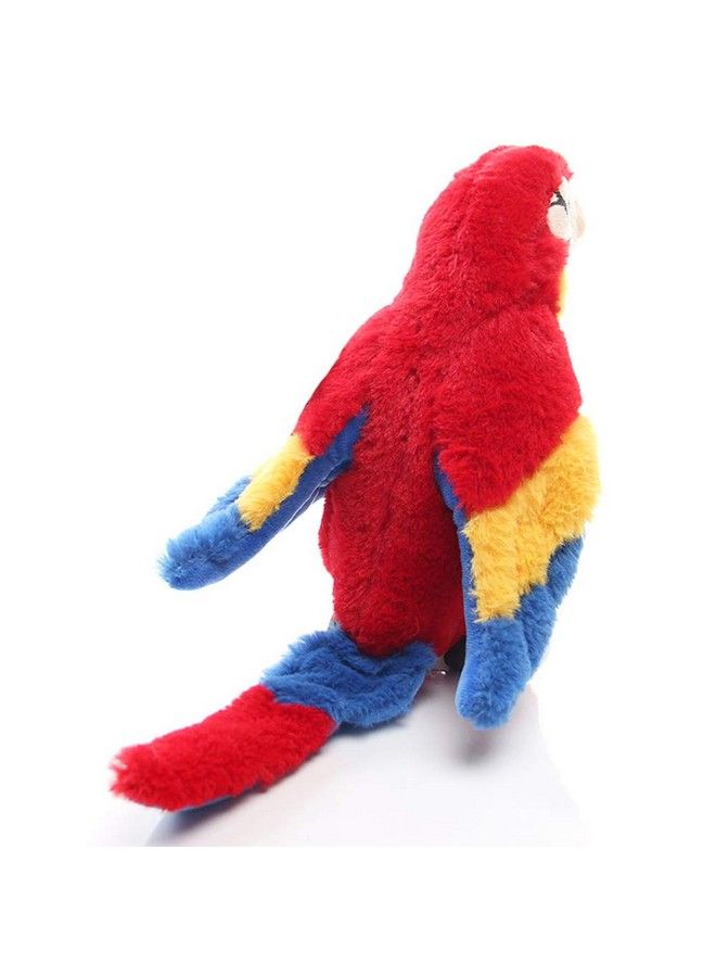Levenkeness Macaw Parrot Plush Red Bird Stuffed Animal Plush Toy Doll Gifts For Kids 9.8" - Image 3