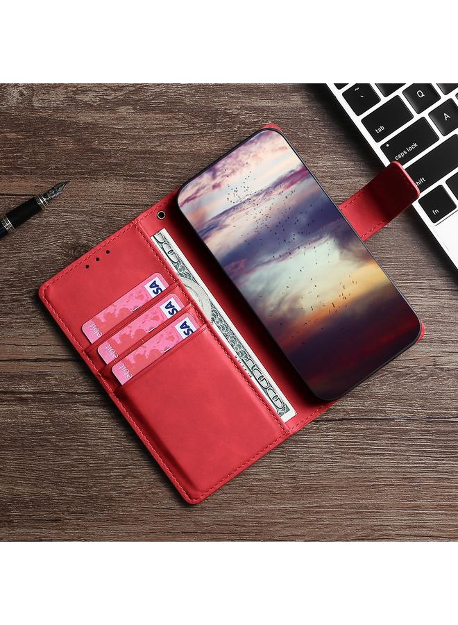 S-TOP Case For Meizu 18 Skin Feel Crocodile Texture Magnetic Clasp PU Leather Phone Case - Image 4