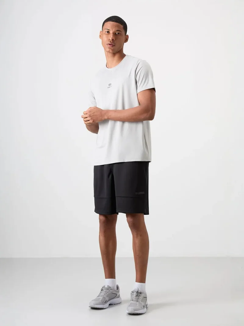 TOMMYLIFE TOMMY Men's Logo Patch Short-Sleeve T-Shirt