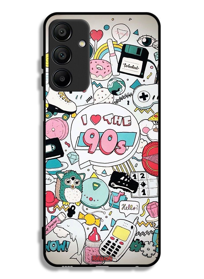 Tolwak Samsung Galaxy A15 5G Protective Case Cover I Love The 90s - Image 1