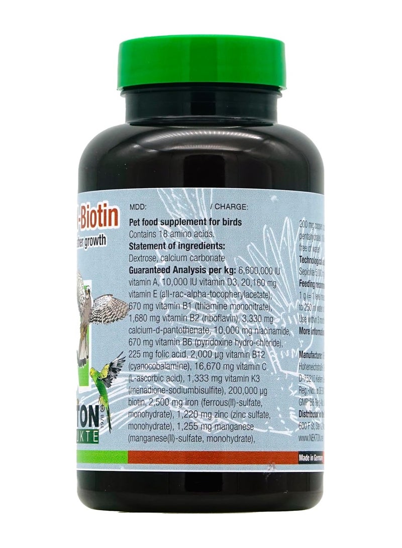 Nekton Biotin for Bird Feathering, 150gm - Image 2
