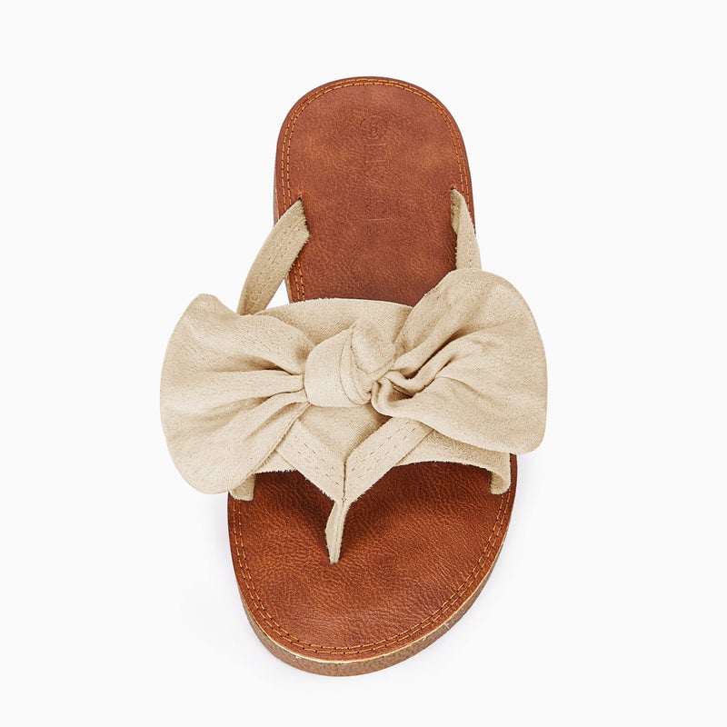 FISACE Womens Slip On Flip Flops Ring Toe Strappy Casual Summer Gladiator Flat Sandals - Image 4