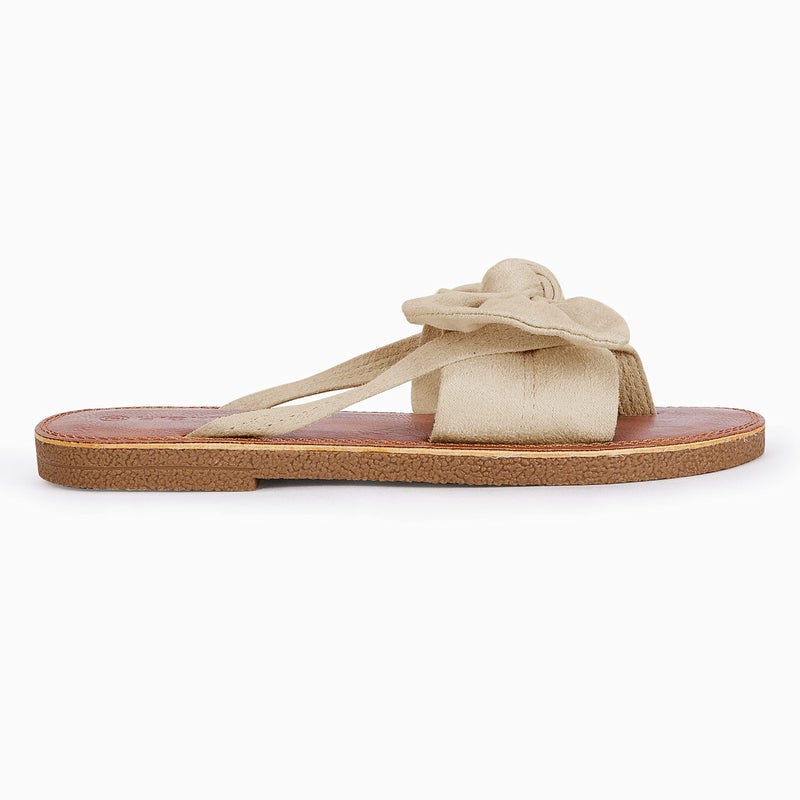 FISACE Womens Slip On Flip Flops Ring Toe Strappy Casual Summer Gladiator Flat Sandals - Image 3