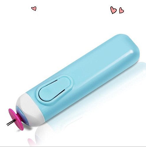 Carykon Electric Quilling Slotted Tool Automated Paper Volume Curling Pen (Blue) - Image 2