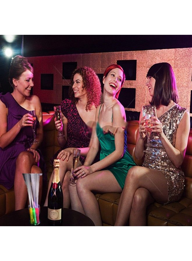 WedFeir 12Pcs Glow Fiber Wands Sticks Led Light Wands Fiber Optic Wands Led Flashing Sticks Glow Flashing Wands Fiber Optic Wands For Party Favor. ( Assorted Colors - Image 5